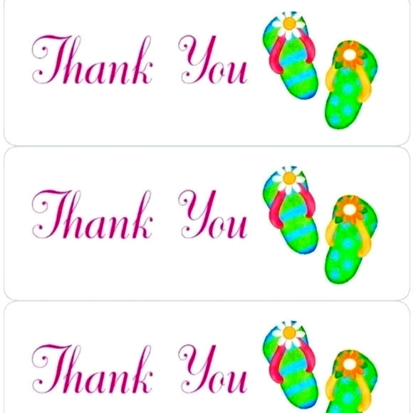 Poly mailers flip-flops - Picture 2 of 2